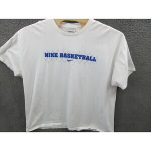 Vintage NIKE BASKETBALL "BG" Air Battlegrounds? Men's 3XL T-shirt Grey Tag